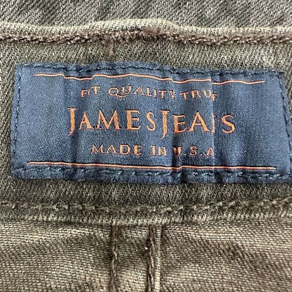 James Jeans Women's Size 16 Twiggy Curvy Black Leopard Print Skinny Jeans‎ New - Picture 5 of 14